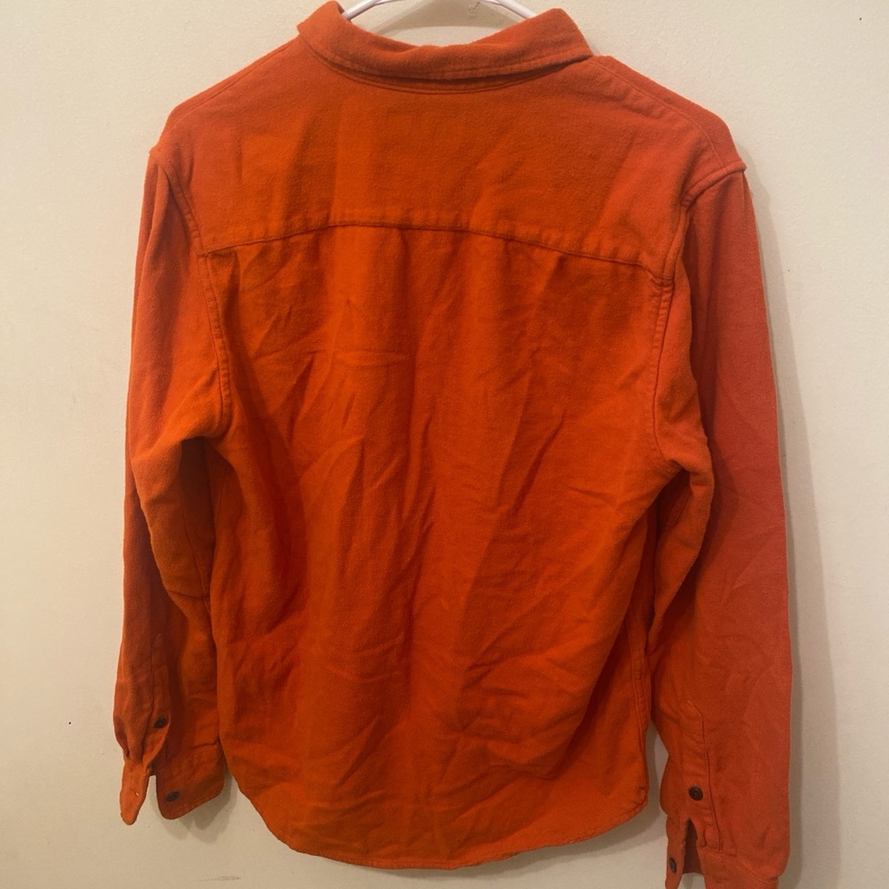 Orange Long Sleeve Shirt